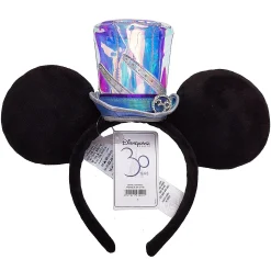 Disneyland Paris 30th Anniversary Mickey Mouse Top Hat Ears Headband