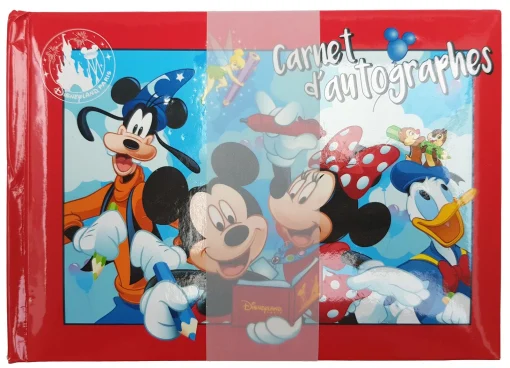 Disneyland Paris Mickey & Minnie Mouse Autograph Book Hardback 18x13cm - Image 8