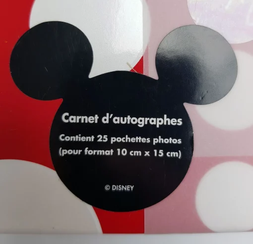 Disneyland Paris Minnie Mouse Bow Hardback Photo & Autograph Book - Image 4