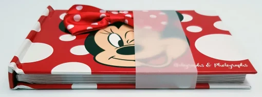 Disneyland Paris Minnie Mouse Bow Hardback Photo & Autograph Book - Image 8