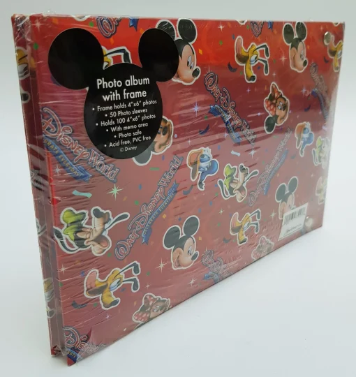 Walt Disney World Orlando Photo Album Book With Frame Cover - Image 5