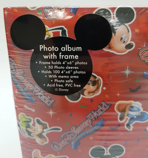 Walt Disney World Orlando Photo Album Book With Frame Cover - Image 7
