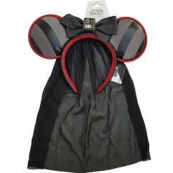 Disney Parks Star Wars Darth Vader Minnie Mouse Ears Headband With Bride Veil Adult