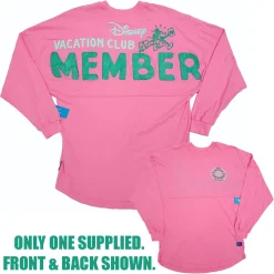 Disney Vacation Club Member Spirit Jersey Lightweight Sweatshirt Top Adults Small