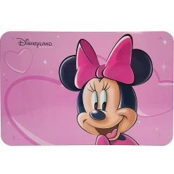 Disneyland Paris Minnie Mouse Placemat Table Mat Pink Official Disney Portrait