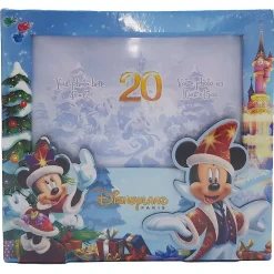 Disneyland Paris 20th Anniversary Christmas Photo Frame Album Book