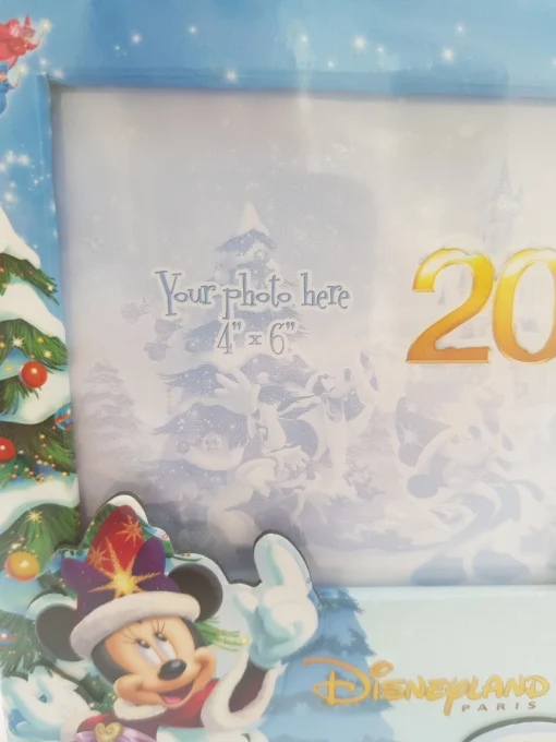 Disneyland Paris 20th Anniversary Christmas Photo Frame Album Book - Image 13