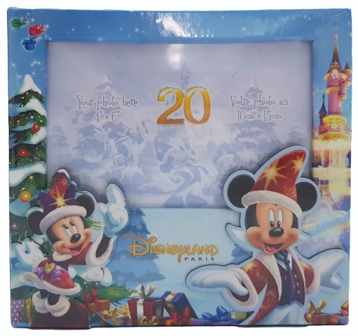 Disneyland Paris 20th Anniversary Christmas Photo Frame Album Book - Image 17