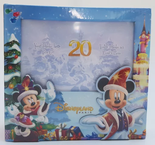 Disneyland Paris 20th Anniversary Christmas Photo Frame Album Book - Image 2