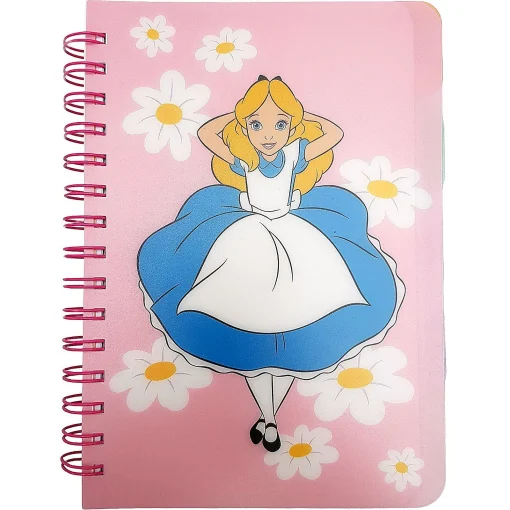 Disneyland_Paris_Alice_In_Wonderland_Journal_Notebook_Ring_Bound_A5_Book_Disney-1