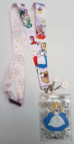 Disneyland_Paris_Alice_In_Wonderland_Pin_Lanyard_Charm_Pouch_Ticket_Disney_Parks-2