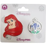 Disneyland_Paris_Ariel_Mermaid_Princess_Shell_Pin_Set_Trading_Badges_2025-1