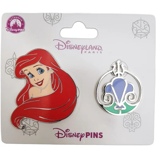 Disneyland_Paris_Ariel_Mermaid_Princess_Shell_Pin_Set_Trading_Badges_2025-1