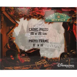 Disneyland Paris Big Thunder Mountain Attraction Cardboard Photo Frame