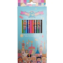 Disneyland Paris It's A Small World 12 Colouring Pencils Set