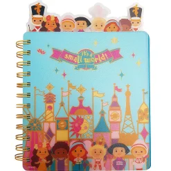 Disneyland Paris It's A Small World Ring Bound Journal Notebook Book
