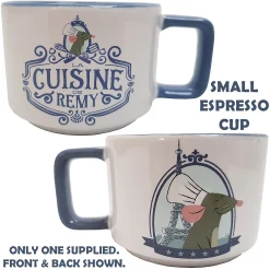 Disneyland Paris Ratatouille Remy La Cuisine Espresso Demitasse Cup