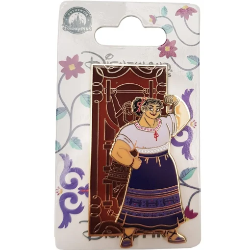 Disneyland_Paris_Encanto_Door_Luisa_Madrigal_Pin_Trading_Badge_Disney_Parks_DLP-1
