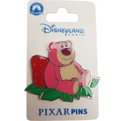 Disneyland Paris Toy Story Lotso Strawberry Pin Trading Badge