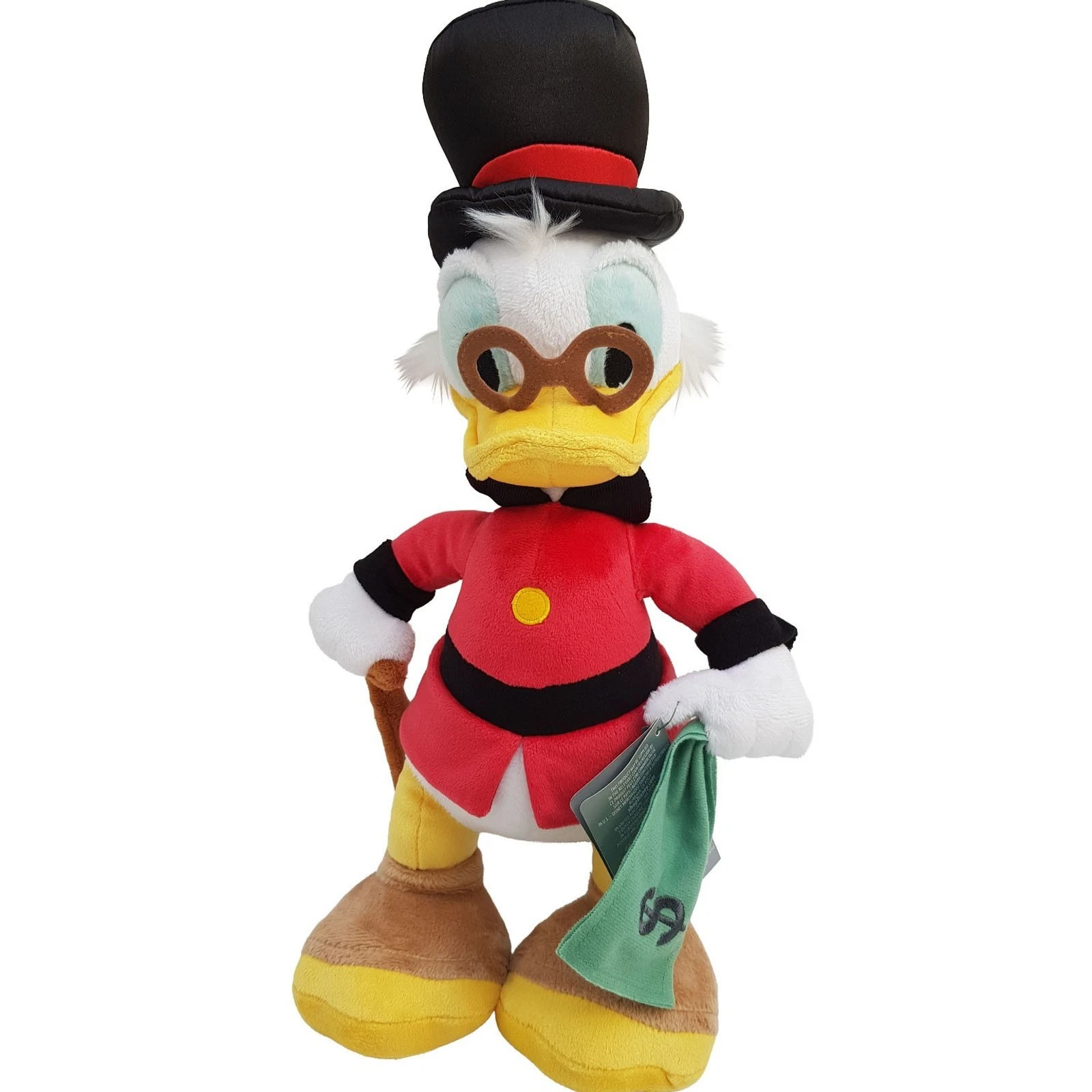 Disneyland Paris Scrooge McDuck Plush Soft Cuddly Toy 40cm