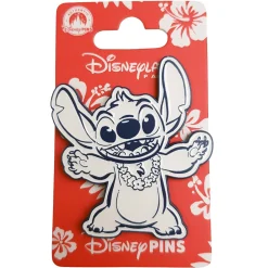Disneyland Paris Stitch Dancing Lifestyle Pin Trading Badge