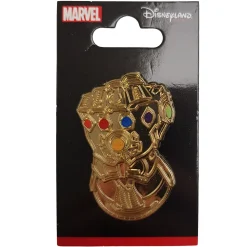 Disneyland Paris Marvel Thanos Gauntlet Glove Pin Trading Badge