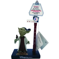 Disneyland Paris Yoda Star Tours Ride Height Bobble Head Figure Ornament