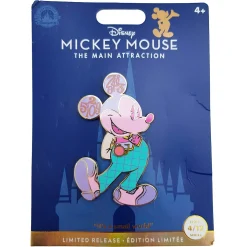 Disney Store Mickey Mouse The Main Attraction Its A Small World Pin 4/12