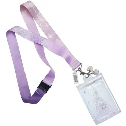 Disneyland Paris Castle Lanyard With Charms & Pouch
