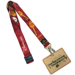 Disneyland Paris Tower Of Terror Hotel Pin Trading Lanyard