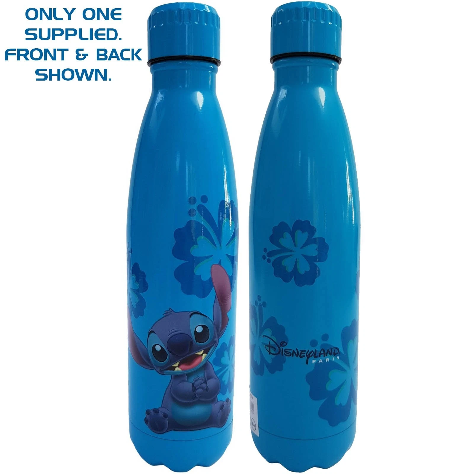 Disneyland Paris Stitch Metal Reusable Drinks Bottle