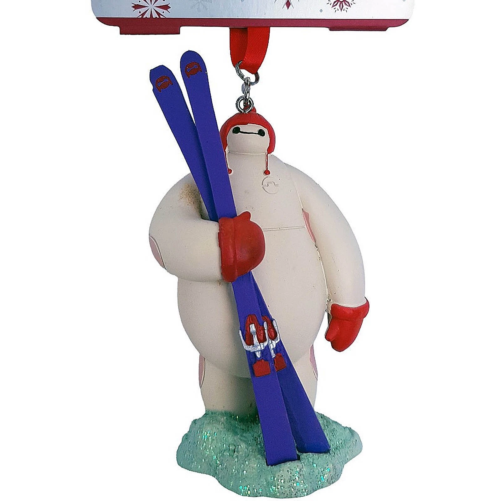 Disney Store Big Hero 6 Baymax With Skis Sketchbook Christmas Tree Decoration Ornament