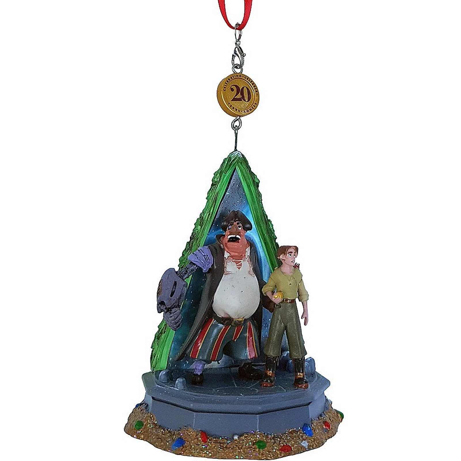 Disney Store Treasure Planet Legacy 20th Anniversary Christmas Tree Decoration Ornament