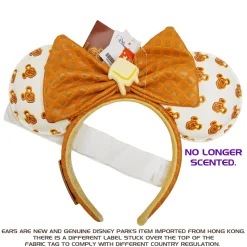 Loungefly Disneyland Hong Kong Minnie Mouse Waffle Ears Headband