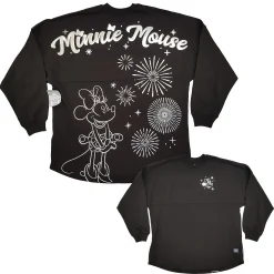 Disney Store Minnie Mouse New Year's Eve Fireworks Spirit Jersey Adults Large