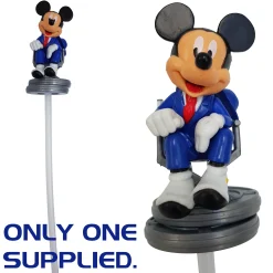Disneyland Paris Studios Director Mickey Mouse Reusable Plastic Straw