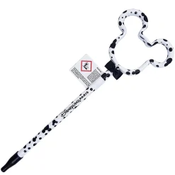 Disneyland Paris Mickey Mouse Shaped Spotty Dalmatian 3D Biro Pen Black