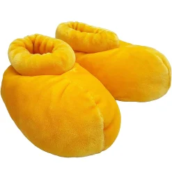 Disney Parks Mickey Mouse Shoes Feet Slippers Soft Plush Shaped Adults UK 7-8 M