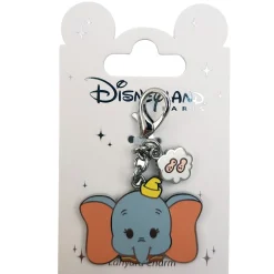 Disneyland Paris Dumbo Clip Charm For Pin Trading Lanyard
