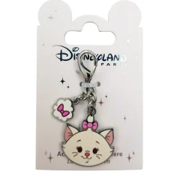 Disneyland Paris Aristocats Marie Clip Charm For Pin Trading Lanyard