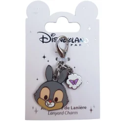 Disneyland Paris Bambi Thumper Clip Charm For Pin Trading Lanyard