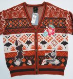BoxLunch Disney Moana Icons Patterned Knitted Cardigan Adult L Large