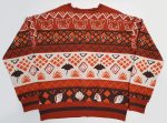 BoxLunch Disney Moana Icons Patterned Knitted Cardigan Adult L Large