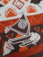 BoxLunch Disney Moana Icons Patterned Knitted Cardigan Adult L Large