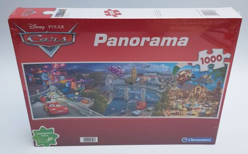 Disney Pixar Cars Movie Panorama Jigsaw Puzzle 1000 Piece Clementoni 97076 14+