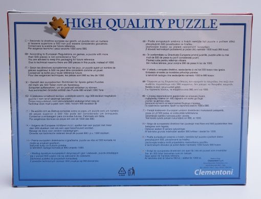 Disney Pixar Cars Movie Panorama Jigsaw Puzzle 1000 Piece Clementoni 97076 14+