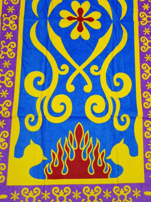 Disney Store Aladdin Magic Flying Carpet Design Beach Towel