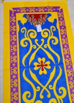 Disney Store Aladdin Magic Flying Carpet Design Beach Towel
