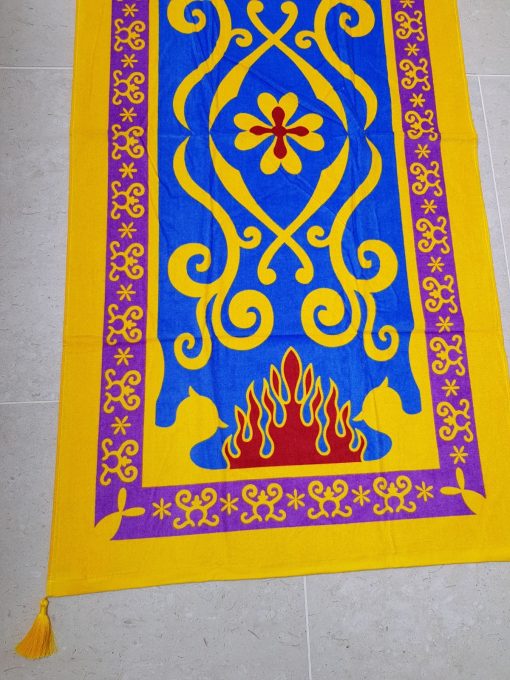 Disney Store Aladdin Magic Flying Carpet Design Beach Towel