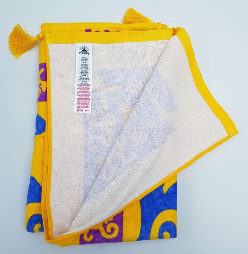 Disney Store Aladdin Magic Flying Carpet Design Beach Towel
